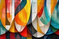 Vibrant Urban Sailing Regatta Patterns