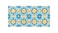 Traditional Tile Pattern: Moroccan Inspired Geometric Design, vector design Generative AI Royalty Free Stock Photo