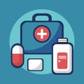 Healthcare Essentials Vector Illustration