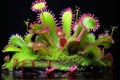 vibrant venus flytrap colors luring unsuspecting insects