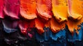 Vibrant Visions: A Close-Up Look at Diverse Paint Wallpapers