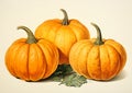 Vibrant Visions: A Colorful Exploration of Pumpkins and Gourds T