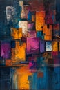Vibrant Visions: Exploring the Abstract Cityscape through Colorf
