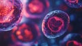 Vibrant visualization of cellular structures in science