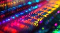 Vibrant visualization of genetic sequencing data