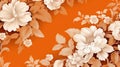 vibrant wallpaper orange background