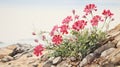 Vibrant Watercolor Depiction of the Gibraltar Campion AI Generated