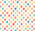 Vibrant Watercolor Dots Pattern for Creative Backgrounds Royalty Free Stock Photo