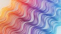 Vibrant Wavy Lines Gradient Abstract Background Texture Modern Colorful Flowing Pattern Design Royalty Free Stock Photo