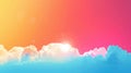 Vibrant Weather App Interface Design with Tailwind CSS Featuring Animations and Gradient Backgrounds Royalty Free Stock Photo