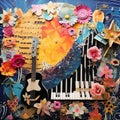 Vibrant and Whimsical Scrapbook Symphony