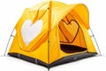 Heart-shaped Window Camping Tent