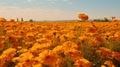 Vibrant Yellow Flower Fields: A Captivating Australian Landscape