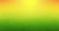 Vibrant Yellow and Green Gradient Background with a Halftone Dot Pattern and Blurred Green Grass Royalty Free Stock Photo