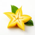 Vibrant Yellow Starfruit: A Stunning Visual Delight