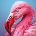 Vibrantly Surreal Flamingo: Hyper-realistic Zbrush Art With Exotic Photo-realistic Techniques