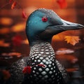 Vibrantly Surreal Photography: Red-eyed Duck And Close-up Common Loon