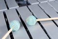 Vibraphone close up Royalty Free Stock Photo