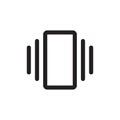 Vibrate mode icon