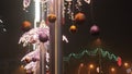 Vibrating lights decorative and globes by Christmas