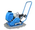 Vibratory plate compactor Royalty Free Stock Photo