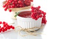 Viburnum jam Royalty Free Stock Photo