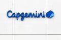 Capgemini logo on a building