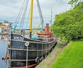 VIC32 Clyde Puffer in Crinan Royalty Free Stock Photo