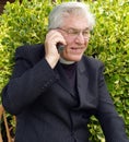 Vicar speaking Royalty Free Stock Photo