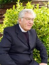 Vicar waiting Royalty Free Stock Photo