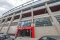 At Vicente Calderon Stadium Royalty Free Stock Photo