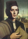 Vicente Yanez Pinzon portrait. 15th Century Navigator, explorer and fisherman
