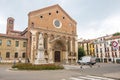 Church of San Lorenzo and Square in Vicenza, Italy