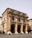 Vicenza, Italy, main square near the clock tower