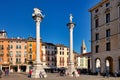 Vicenza, Veneto, Italy. The central historical Piazza dei Signori