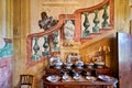 Vicenza Veneto Italy. The interiors of the Villa Valmarana ai Nani frescoed by Giambattista and Giandomenico Tiepolo