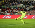 Vicenza, VI, Italy - October 15, 2018: Football match Italy vs Tunisia under 21