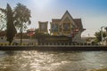 Vichai Prasit Fort former named the Wichayen Fort, built in 1688. Located on bank of Chao Phraya River. At present, the fort is pa Royalty Free Stock Photo