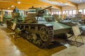 Vickers Mk E Vickers-Amstrong 6 ton tank. Finland Royalty Free Stock Photo