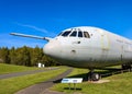 Vickers VC10 on display on sunny day