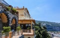 Vico Equense. Italy. Hotel Sporting Royalty Free Stock Photo