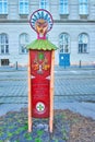 The Victims of August 2006 Assault Memorial, on Feb 27 in Budapest, Hungary