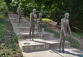 Victims of Communism Monument in Prague Royalty Free Stock Photo