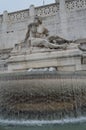 Victor Emmanuel II National Monument or Altare della Patria in Rome Royalty Free Stock Photo