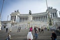 Victor Emmanuel monument Royalty Free Stock Photo