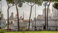 Victor Emmanuel Monument, aka Altar of the Fatherland, aka Altare della Patria in Rome, Italy Royalty Free Stock Photo