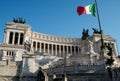 The Victor Emmanuel Monument, Piazza Venezia, Rome, Italy. Royalty Free Stock Photo