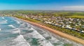 Victor Harbor coastline in South Australia, aerial view from drone Royalty Free Stock Photo