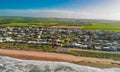 Victor Harbor coastline in South Australia, aerial view from drone Royalty Free Stock Photo