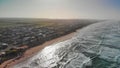 Victor Harbor coastline in South Australia, aerial view from drone Royalty Free Stock Photo